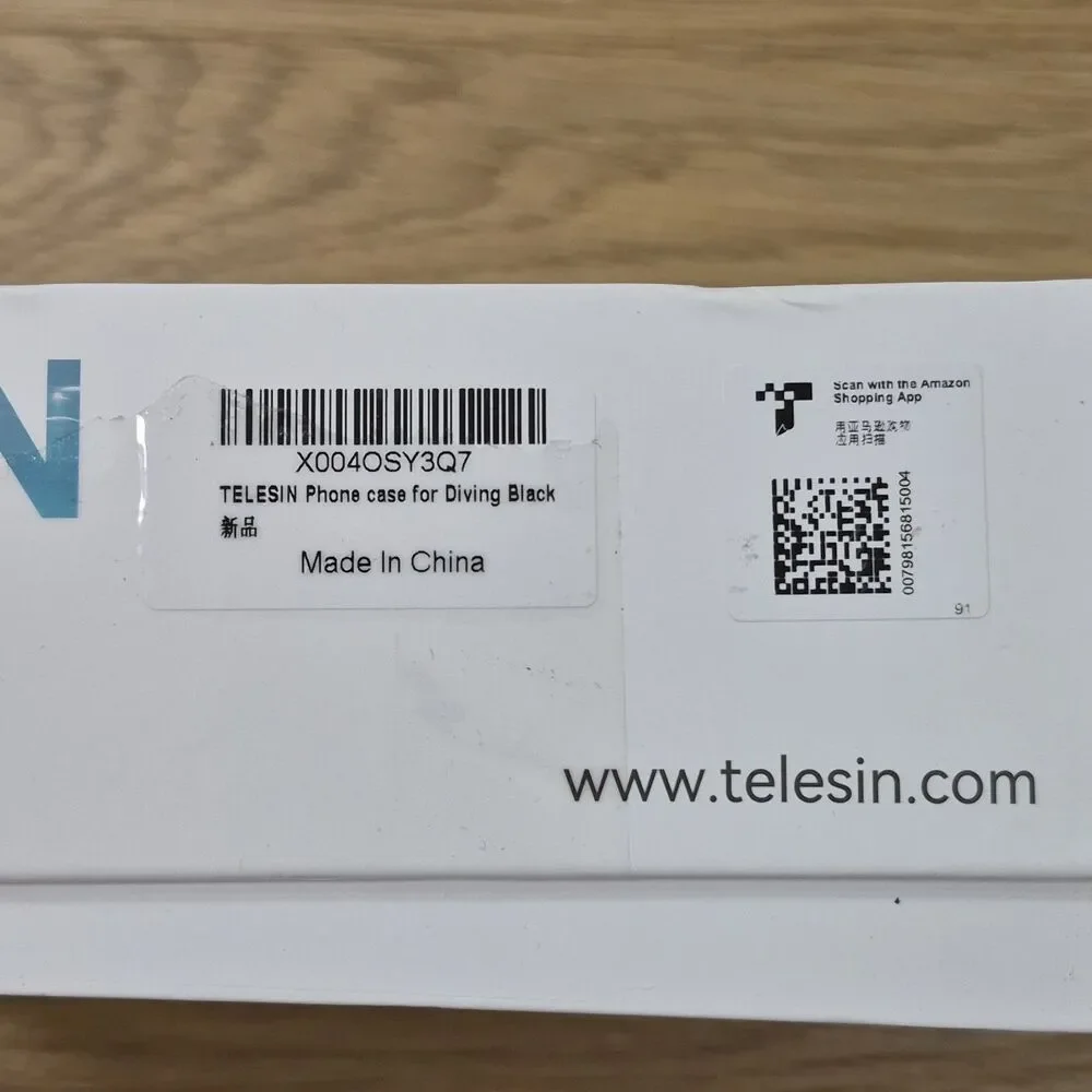 TELESIN Diving Waterproof Phone Case Universal Phone Camera Shoot Hand Grip